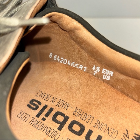 Mephisto Air Relax Mobils suede / leather lace-up loafers ladies 7 - Picture 11 of 11